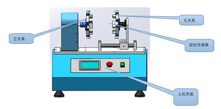 扭转试验机系统结构